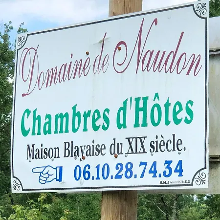Domaine De Naudon * Saint-Savin (Gironde)